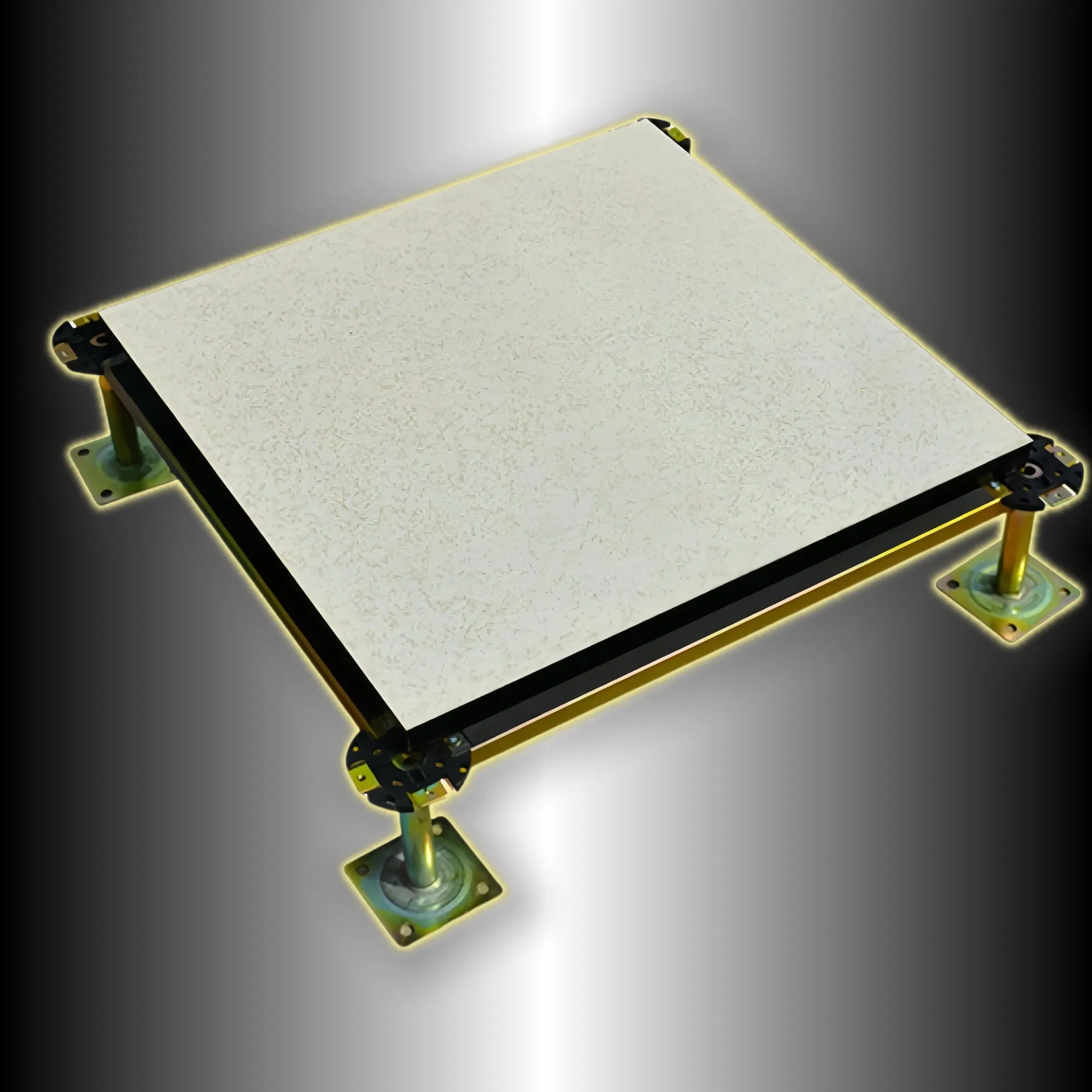 Lingding Static-Dissipative Floor: Calcium Sulfate PVC Surface for Electronics Assembly Cleanrooms – Direct Supply