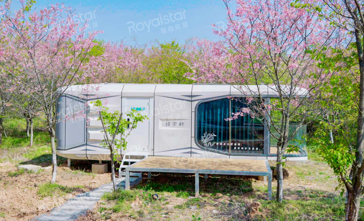 Dream Series M30: Luxury Interior Capsule Room Climate Control System Made of Steel Sandwich Panels, Customizable.