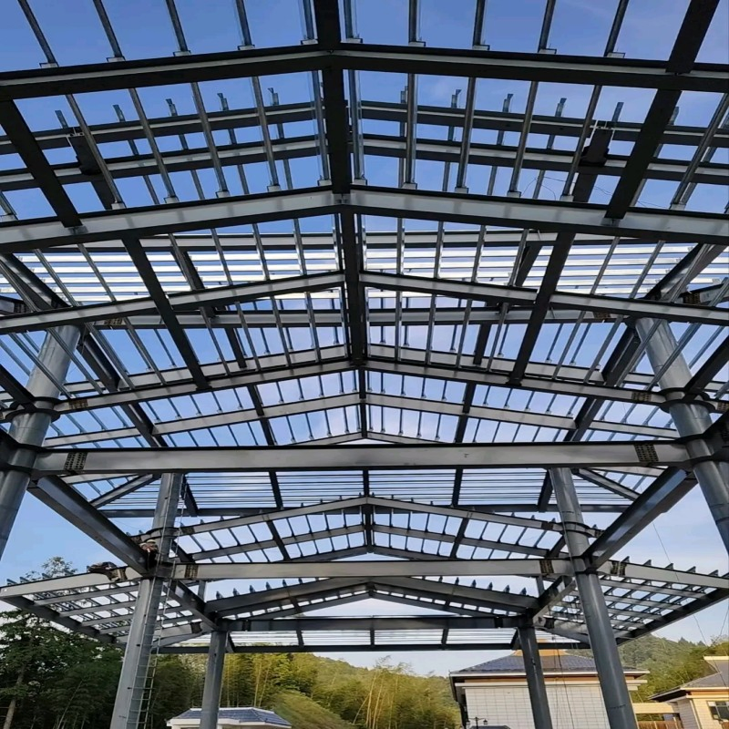 Dust-Free, Clean, Food-Grade Steel Structure for Electronics Manufacturing Workshops, Clean Room Zones