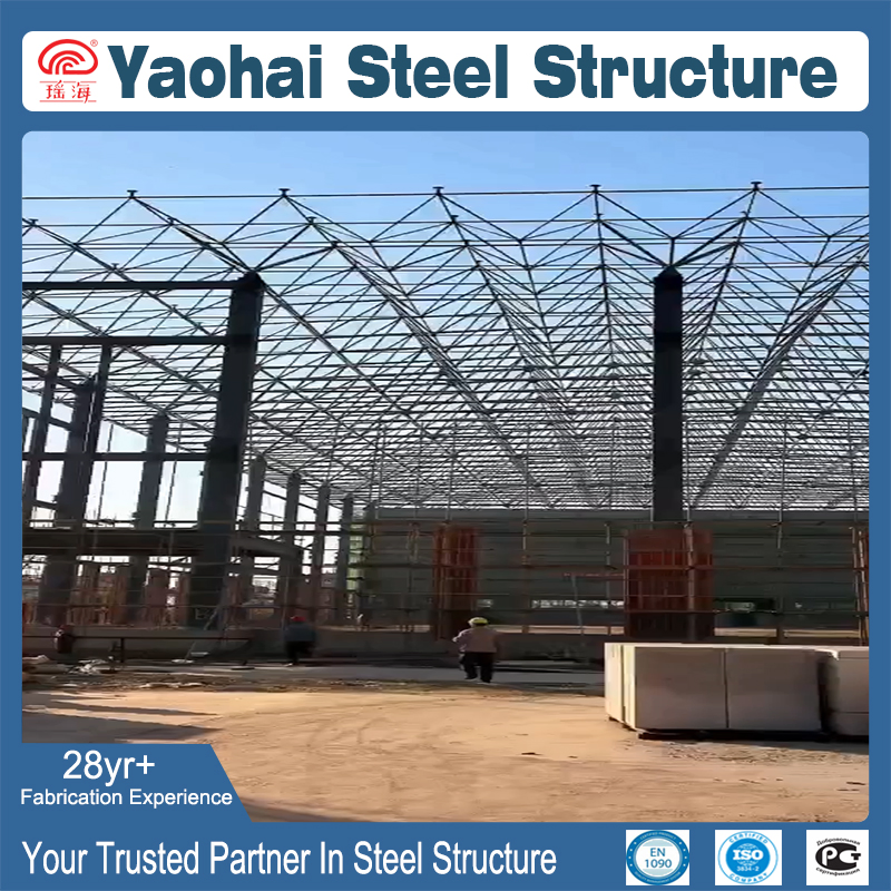 China Supplier Eco-Friendly Pre-Engineered Steel Building for Factory Use