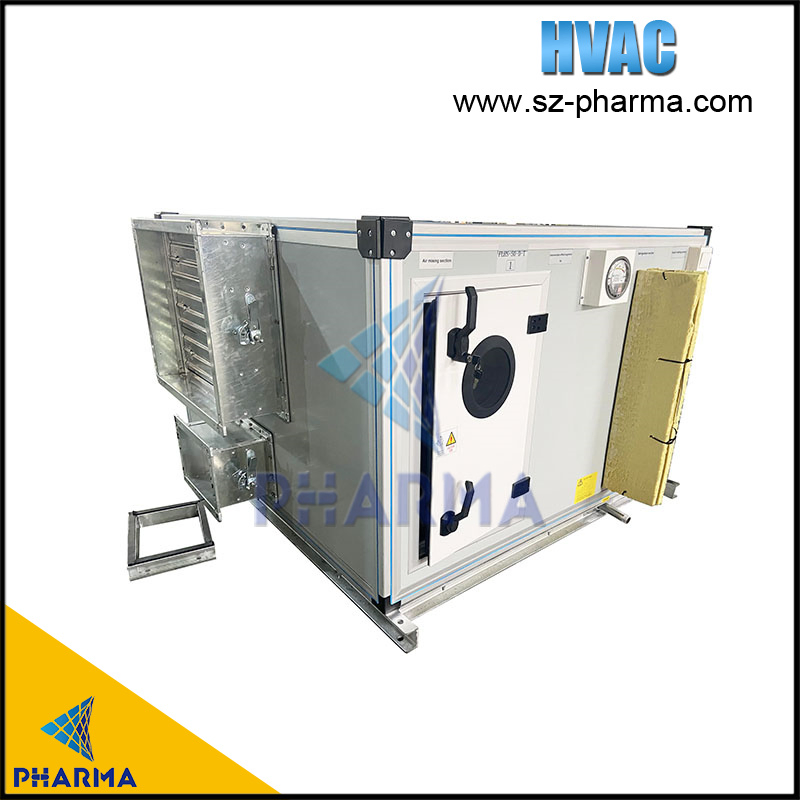 Hospital Building Modular Ahu Air Handling Unit HVAC Systems for Clean Room