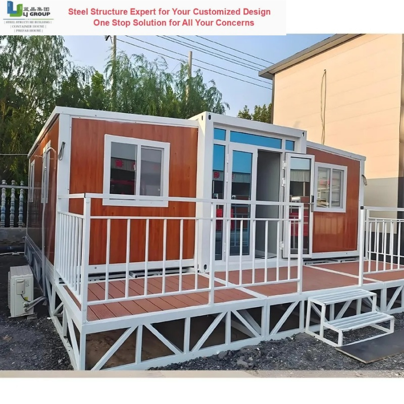 CE Approved Villa Hotel Prefabricated Prefab Expandable Container House Factory Customize Modular Building