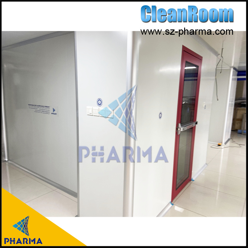 Thermal Insulation Fire Resistance Modular Cleanroom Sandwich Wall Panel System