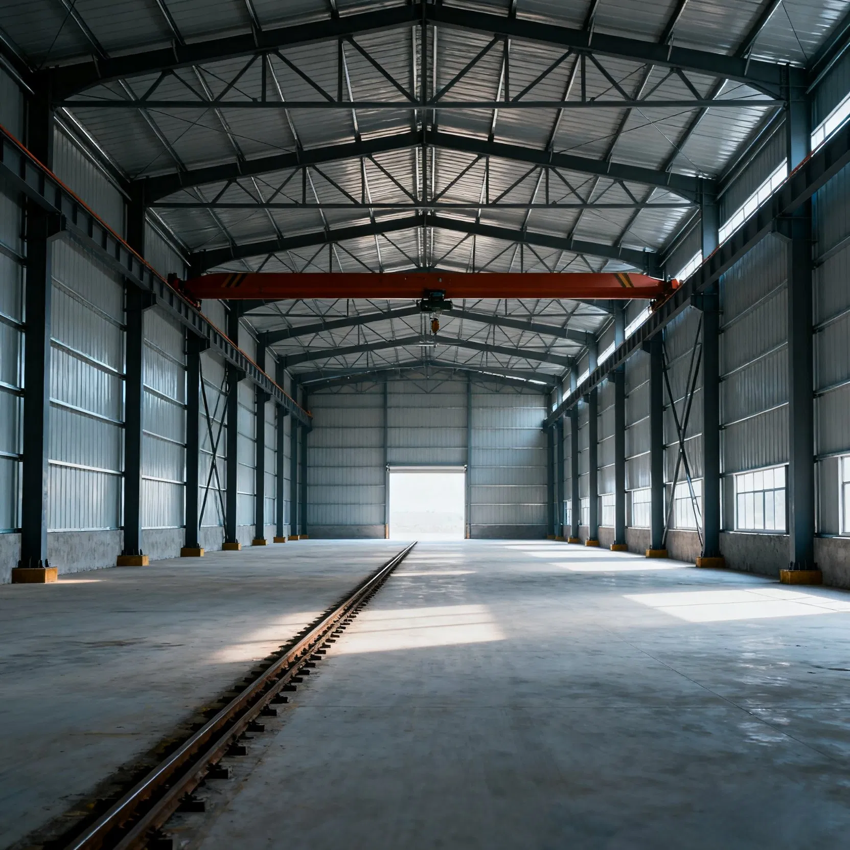 ISO9001 Certified Prefab Steel Structure Warehouse for Over 50 Years of Use