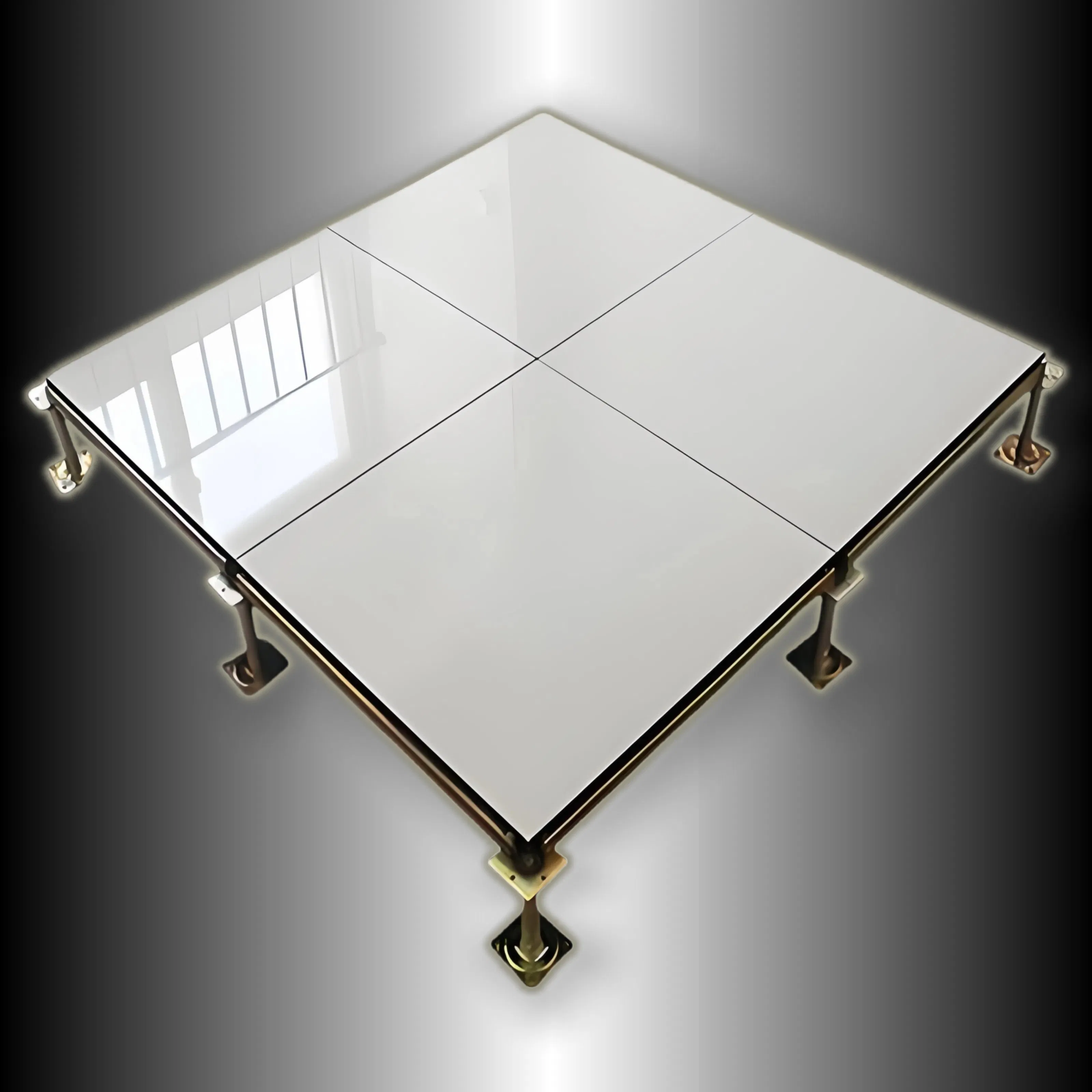 Lingding Static-Dissipative Floor: Calcium Sulfate PVC Surface for Electronics Assembly Cleanrooms – Direct Supply