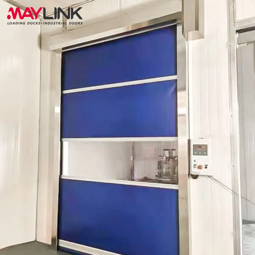 Maylink Dust Containment Door for Electronics or Medical Component Cleanrooms High Speed Door