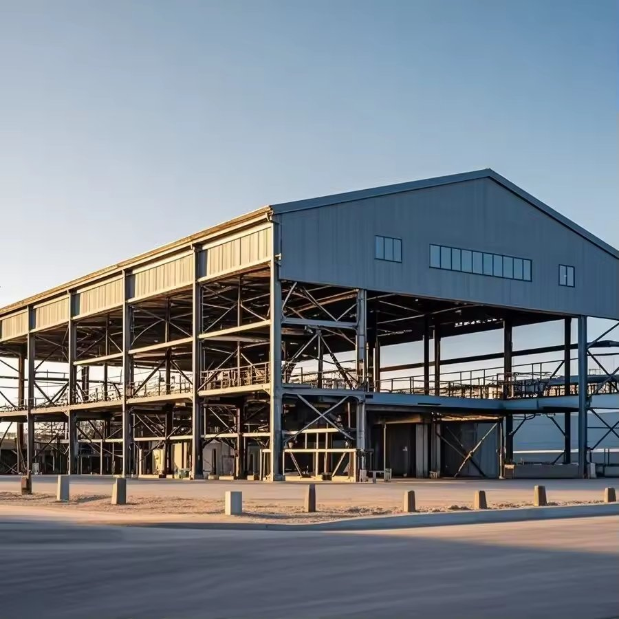 Custom Q235 Steel Structure Workshop Kits Material