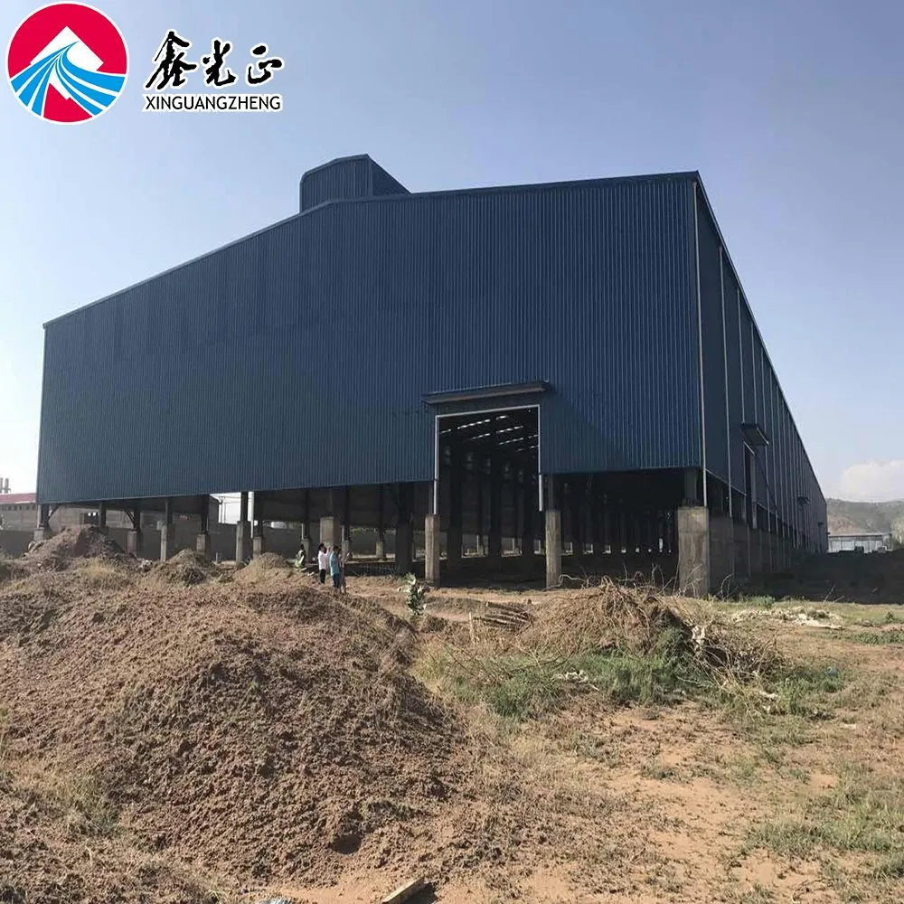 Portal Steel Frame Construction Building for Industrial Factory