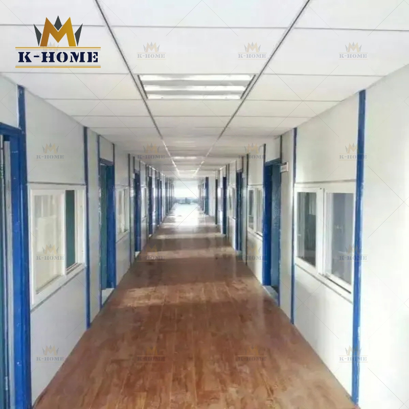 Inexpensive Prefabricated Steel Cabin Temporary Housing for Work Site