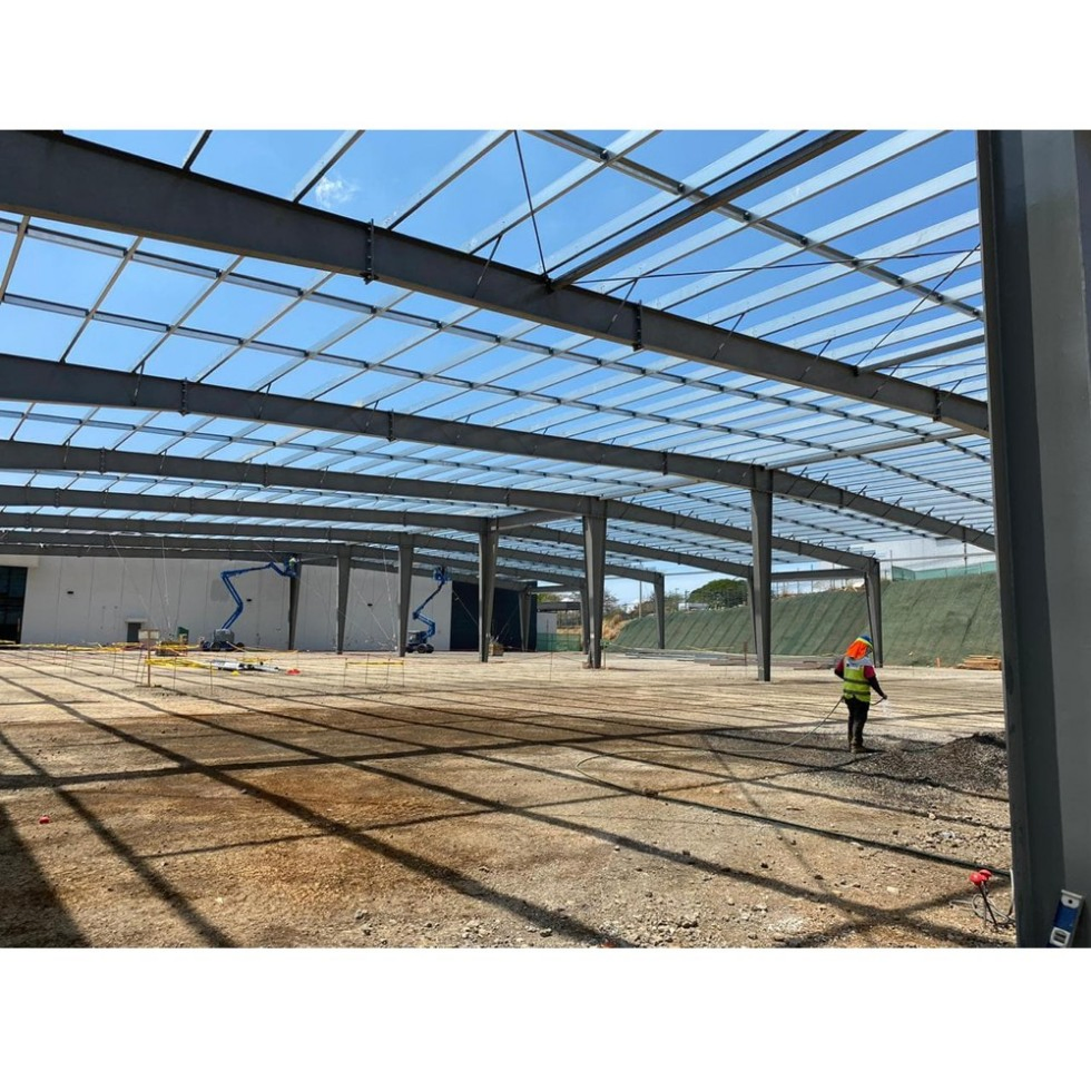 Modern Prefab Steel Structure Building Prefabricated Steel Warehouse/Workshop/Aircraft Hangar/Office Shed Material