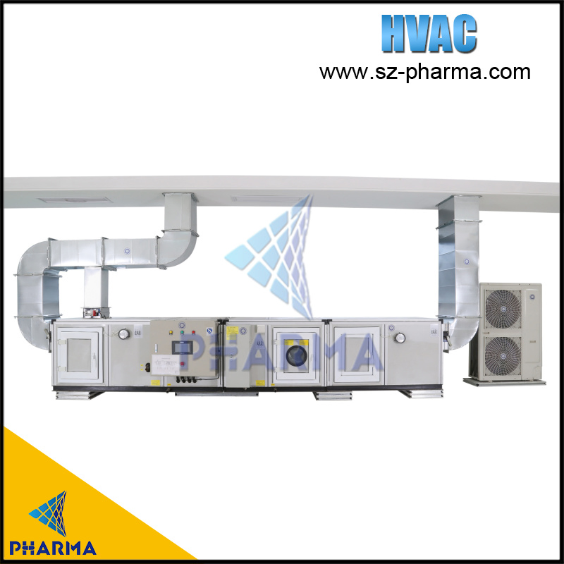 Hospital Building Modular Ahu Air Handling Unit HVAC Systems for Clean Room