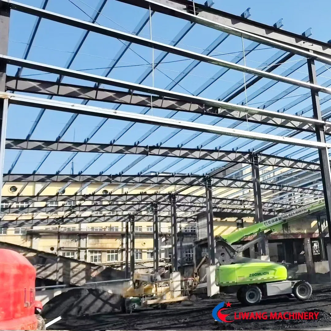Steel Structure New Energy Vehicle Factories with Overhead Cranes and Dust-Free Zones