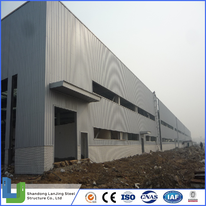 Large Portal Frame Prefabricated International Standard Customized Steel Structure Warehouse