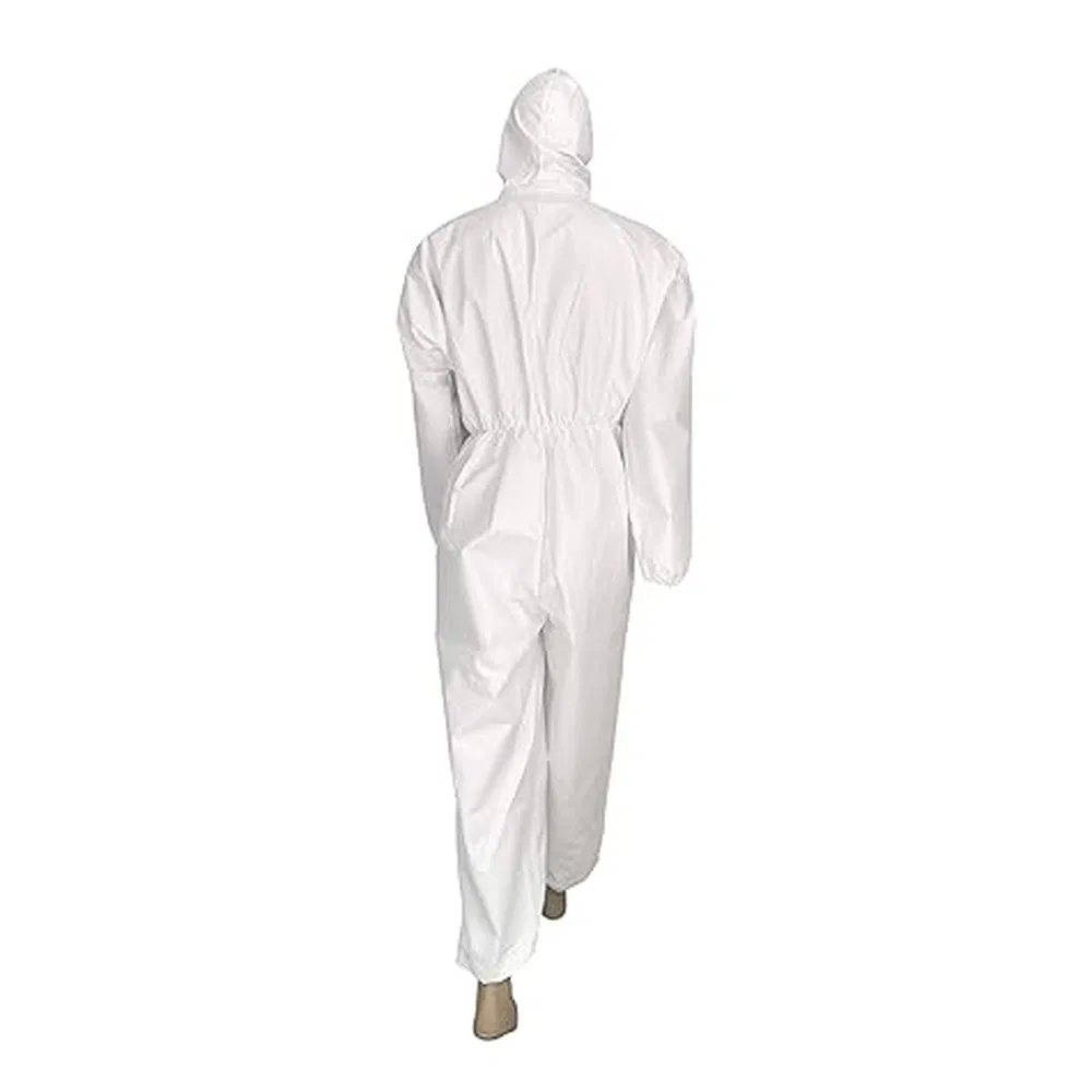 Disposable SMS Nonwoven Cleanroom Suit Coverall for Precision Electronics Facility