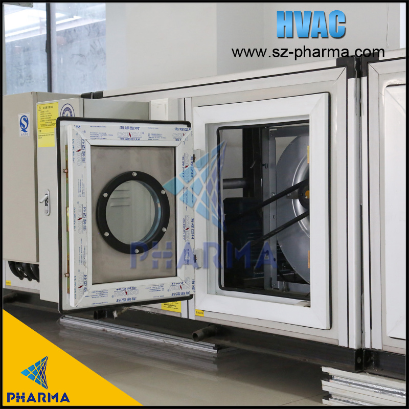 Prefab Modular Cleanroom Hospital Ahu HVAC Air Handling Unit System