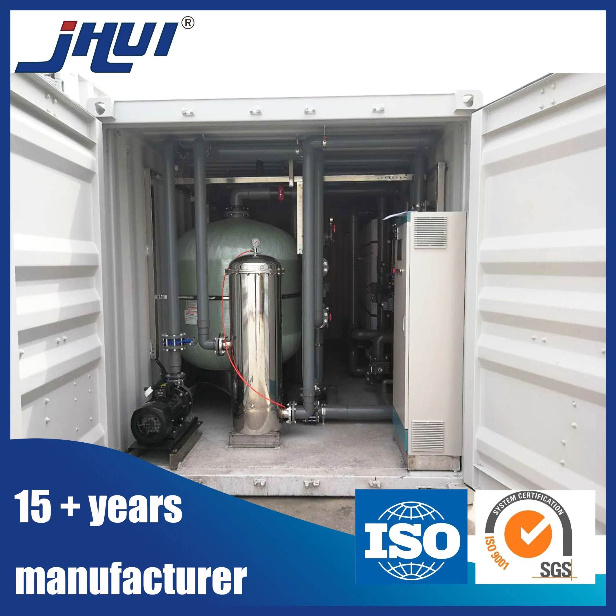 Containerized Container Sewage Treatment Systems for Kinds of Waste Water