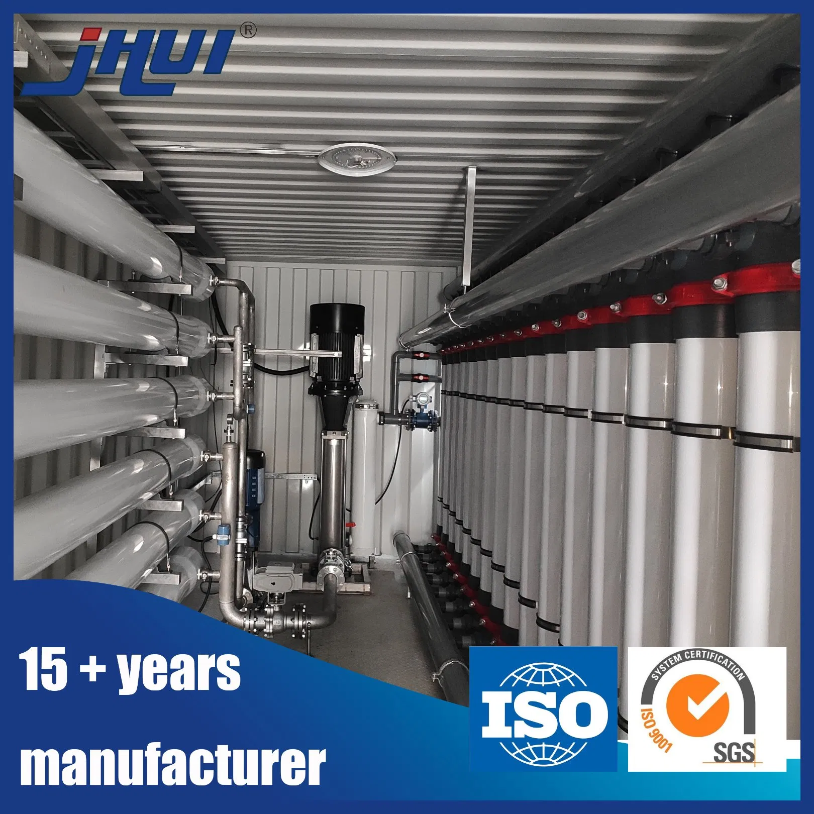 Advanced Ultrafiltration and Reverse Osmosis Membrane System for Efficient Wastewater Reuse