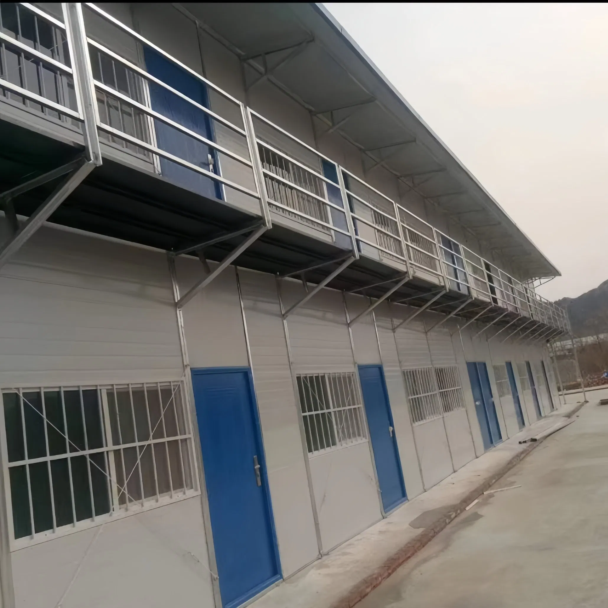 Factory Price K-Type Prefabricated Modular House for Site Office Accommodation