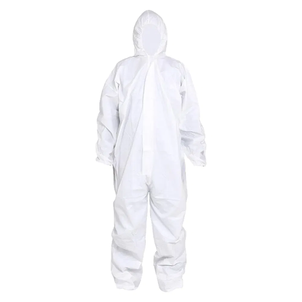Disposable SMS Nonwoven Cleanroom Suit Coverall for Precision Electronics Facility