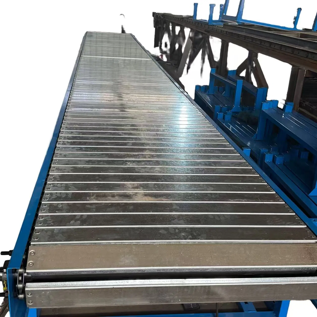Cleanroom Slat Belt Anti-Static Chain Plate Conveyor, for Electronics Assembly Line