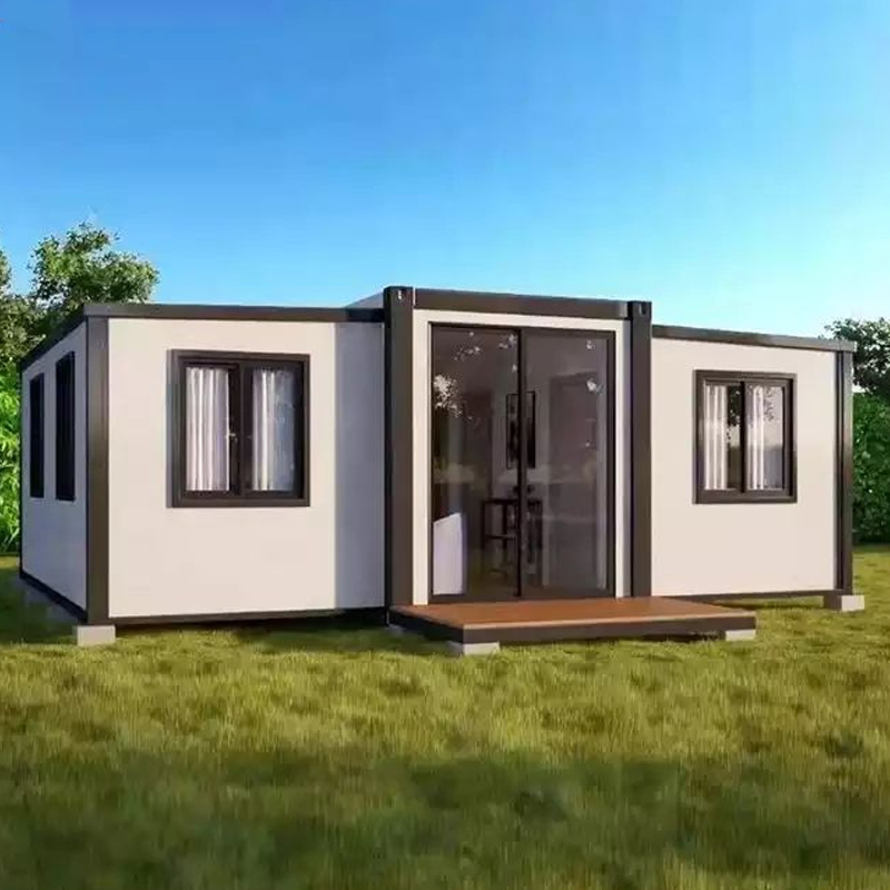 Hybrid Structure Expandable Container House for Mixed-Use Commercial and Residential Development
