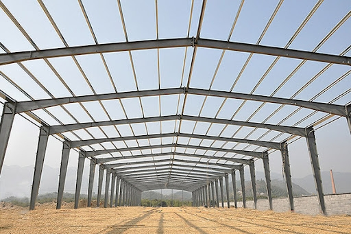 Light Industrial Warehouse Steel Structure Frame Building Portal Frame Workshop Plant Industrial Building Design