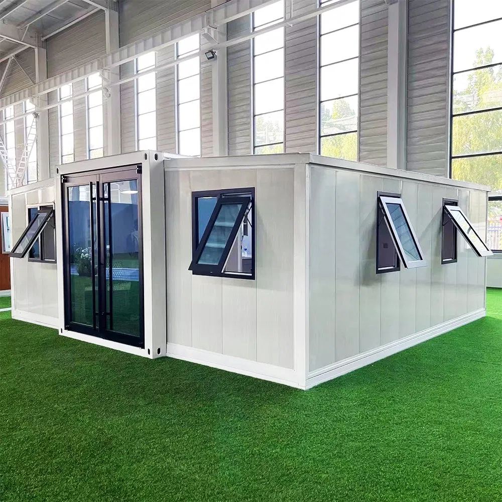 Foldable Container Home Hydraulic Quick-Deployment System for Emergency Shelter/Disaster Relief Portable Container House Prefab House