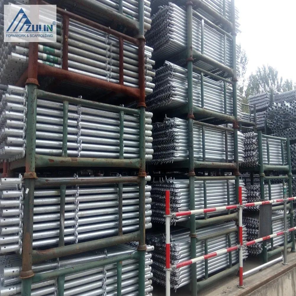 Hot Sale Zulin Heavy Load Ringlock Scaffold Steel Structure Construction Material Scaffolding System