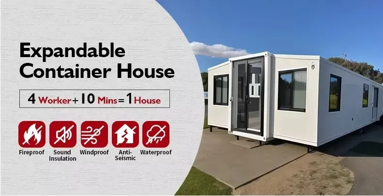 40FT Expandable House Layout