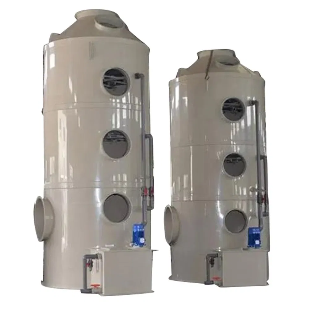 Stainless Steel Wet Scrubber Tower for Electronics Manufacturing Cleanroom