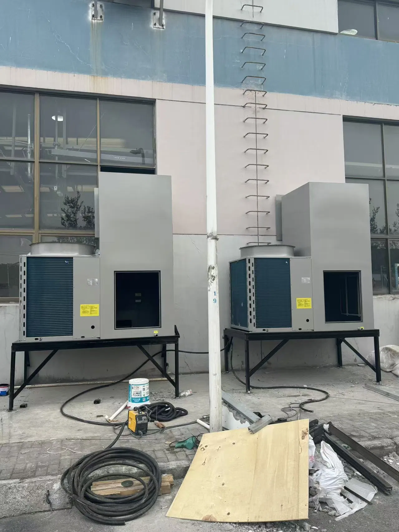 Heavy Duty Integrated Industrial Air Conditioner HVAC System for Large Scale Factory Workshop