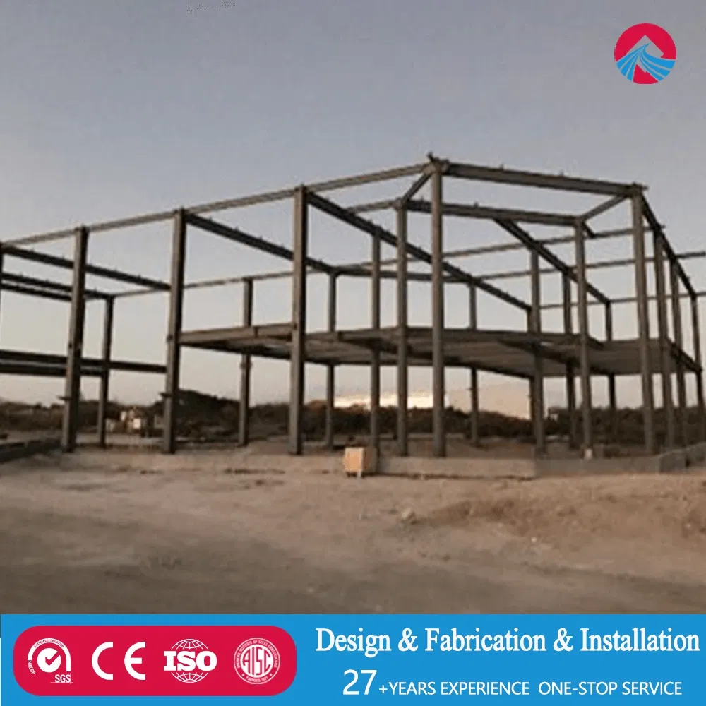 ISO9001 Certified Prefab Steel Structure Warehouse for Over 50 Years of Use