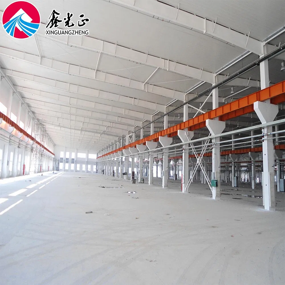 Portal Steel Frame Construction Building for Industrial Factory