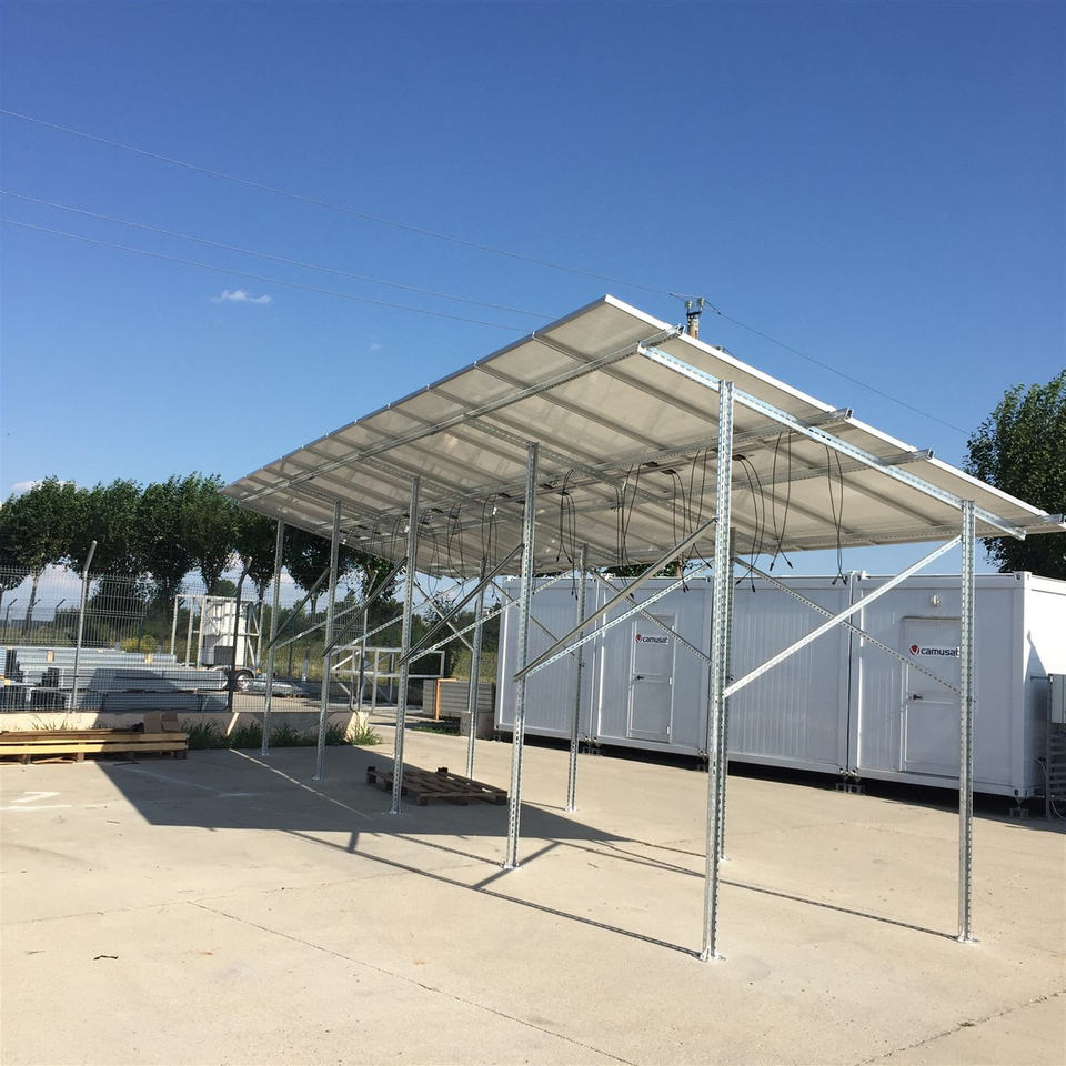 Easy Installation Farm Land Solar Panel Bracket Ground Mount Structure