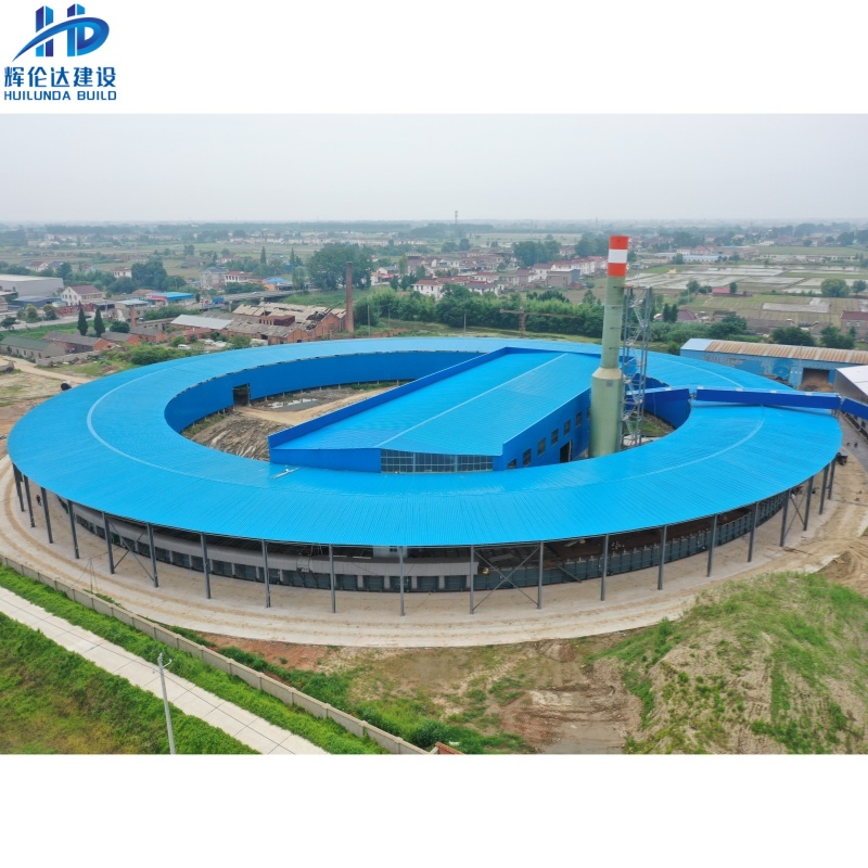 Innovative Steel Structure Warehouse for Sale with Top Wall Beam