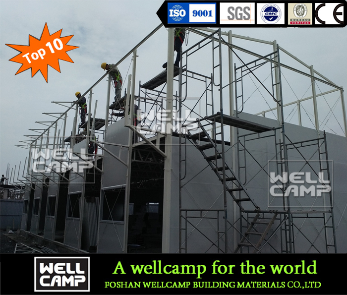 Two Floor Mobile Modular Prefabricated Building for Workers Accommodation/Guangzhou/Foshan