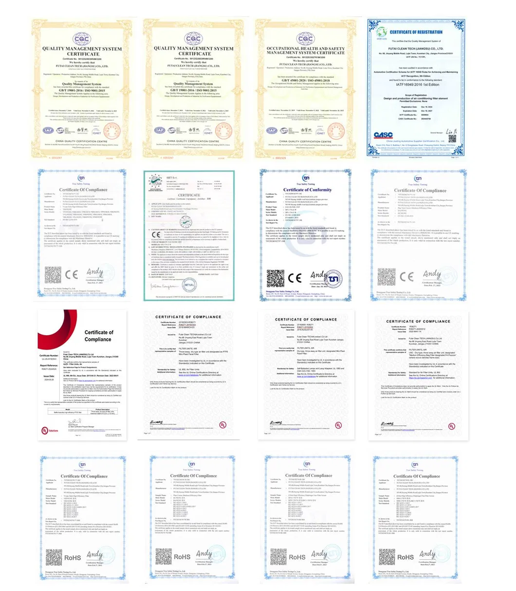 Quality Certifications