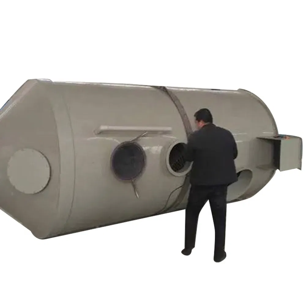 Stainless Steel Wet Scrubber Tower for Electronics Manufacturing Cleanroom