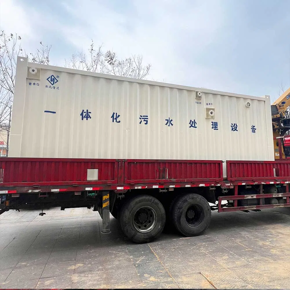 Compact Integrated Sewage Treatment System for Shopping Mall and Office Building Sewage Management