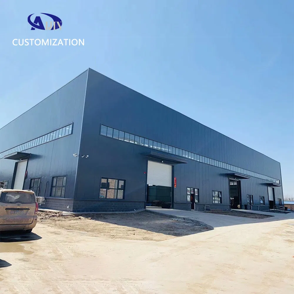 Prefabricated Light-Weight Metal Building Construction Commercial Steel Structure Warehouse Steel Structure Building Material