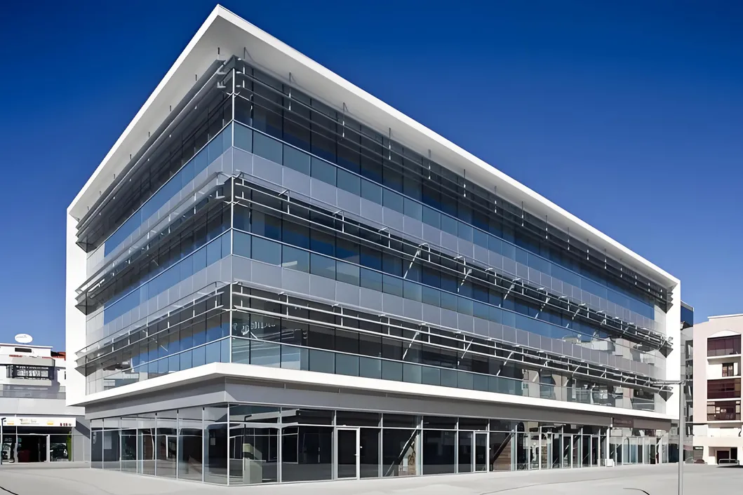 Multi-storey steel office building