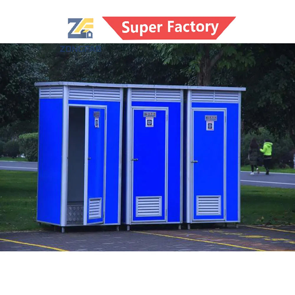 Portable Prefab Toilet Unit for Outdoor Events and Temporary Construction Site Use
