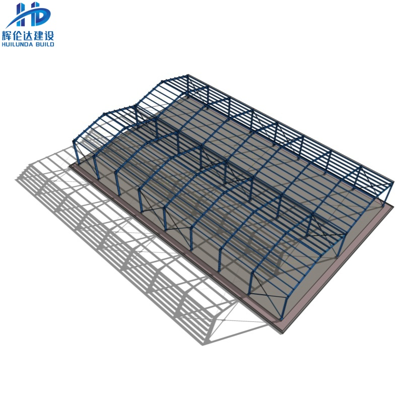 Innovative Steel Structure Warehouse for Sale with Top Wall Beam