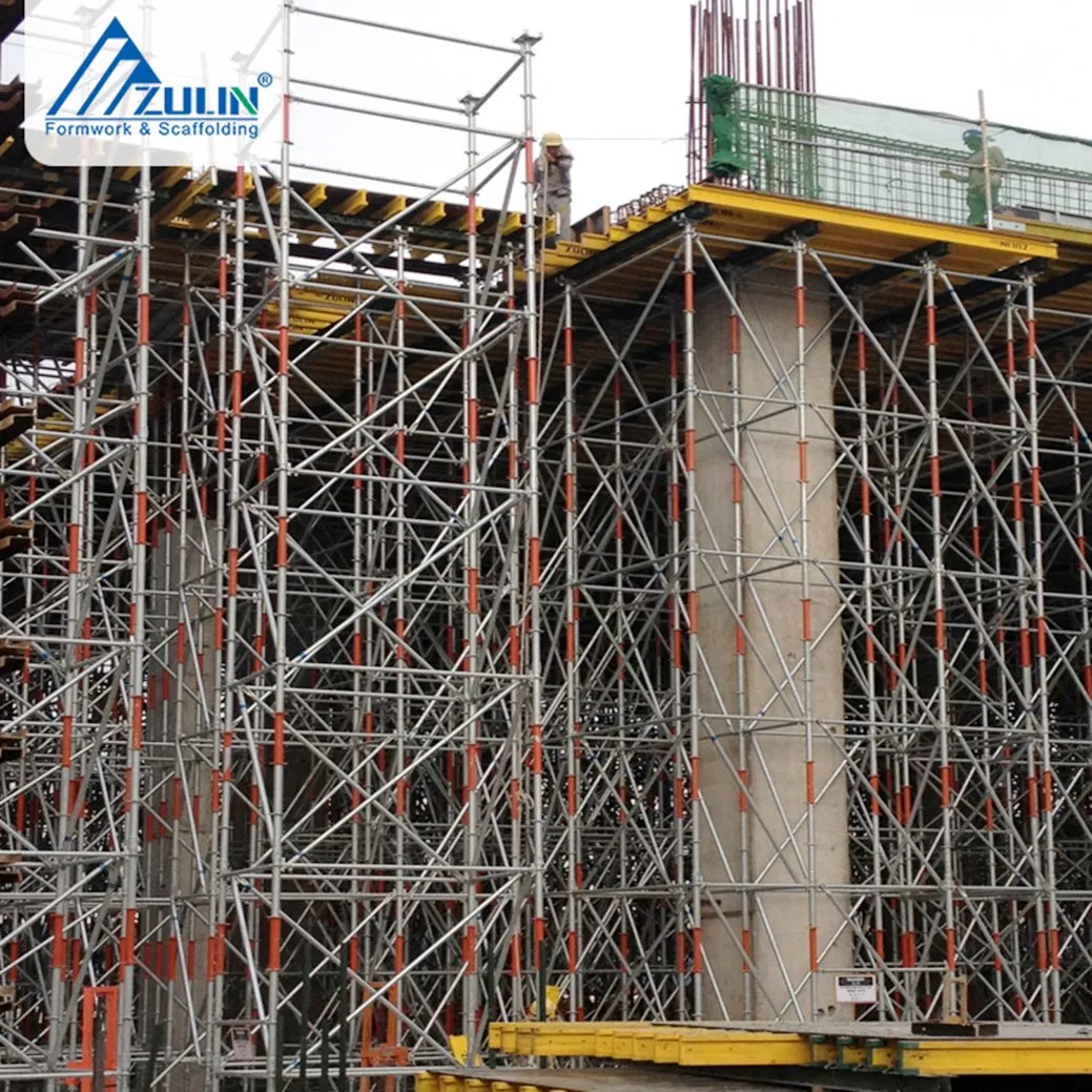 Hot Sale Zulin Heavy Load Ringlock Scaffold Steel Structure Construction Material Scaffolding System