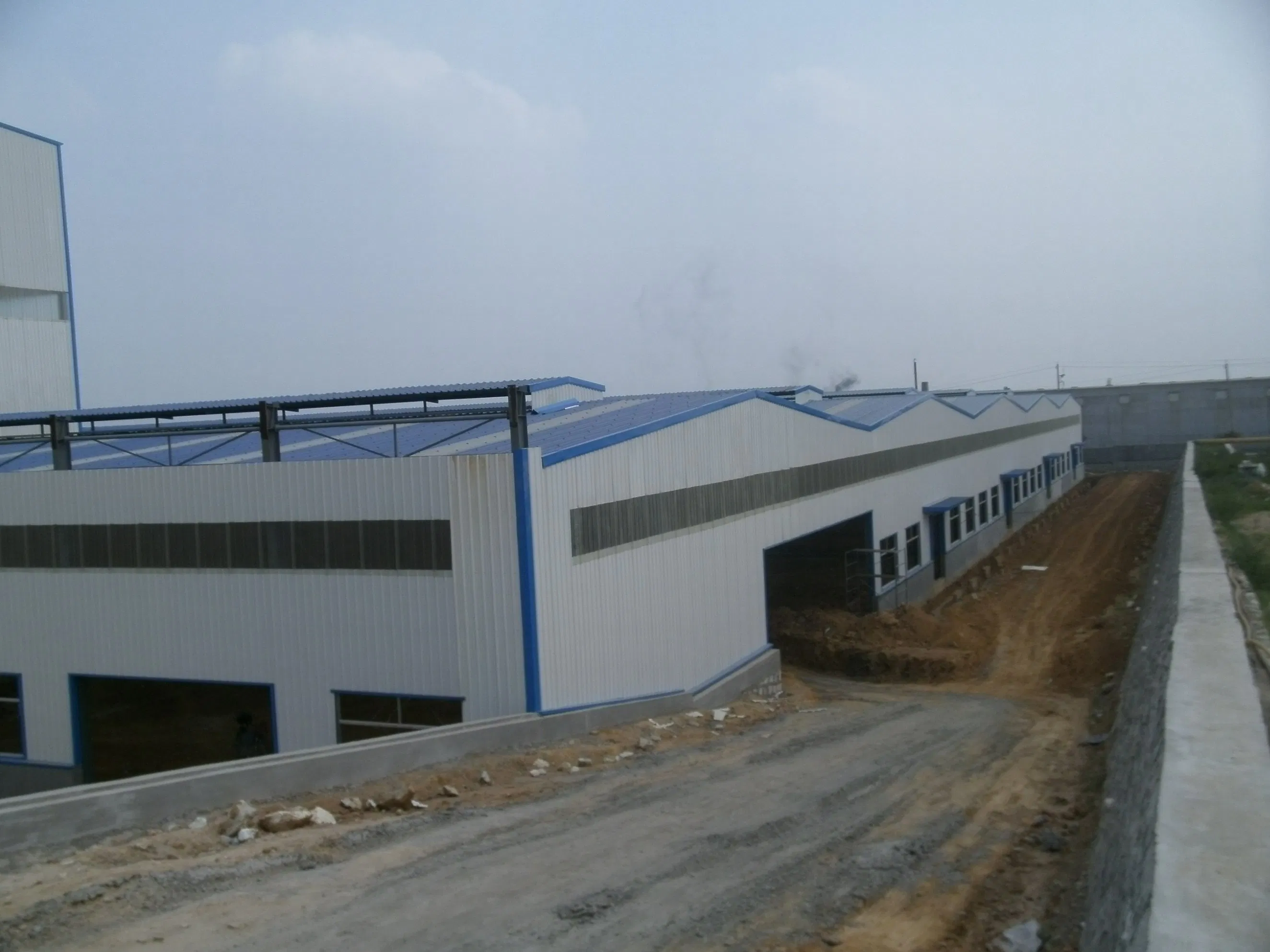 Q355b Industrial Steel Structure Metal Frame Roof Customized Light Steel Structure House Shed Prefab Metal Shop Buildings