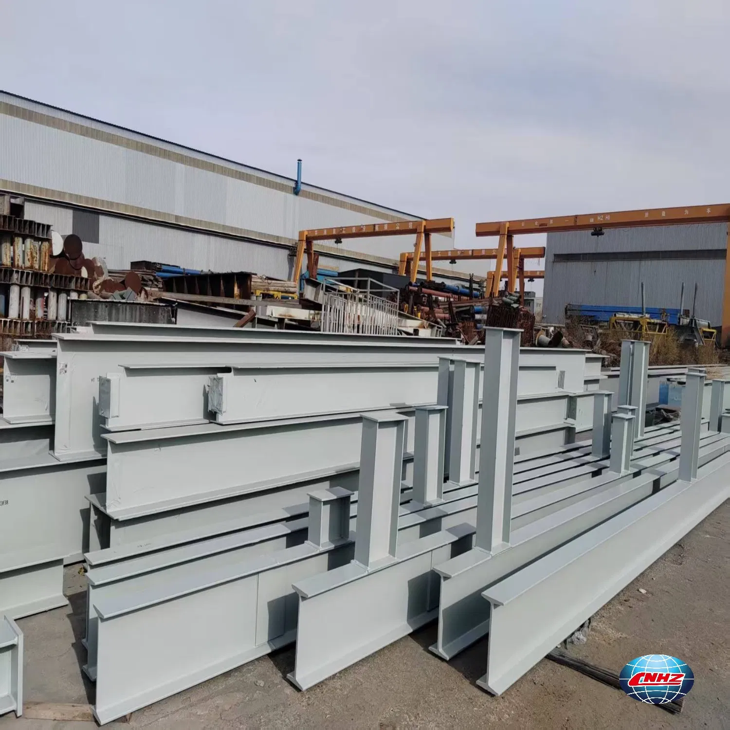 Weather-Resistant Metal Steel Structure Framed Commercial Office Building