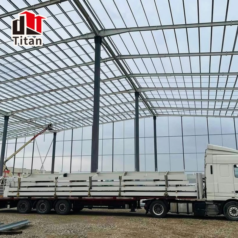 Durable Prefabricated Steel Structure Warehouse for Logistics Storage