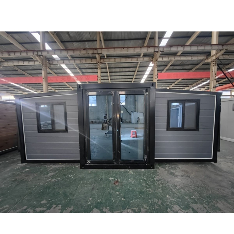 Hybrid Structure Expandable Container House for Mixed-Use Commercial and Residential Development