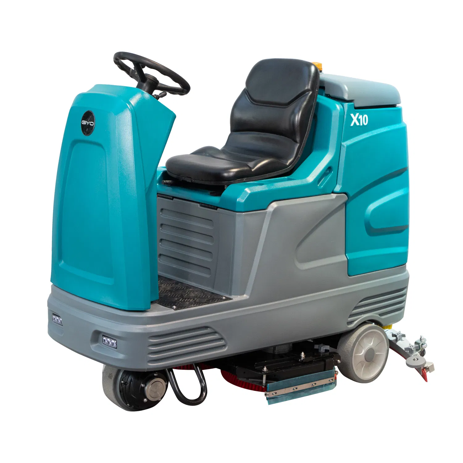 Anti-Static Giyo X10 Ride on Floor Scrubber Dual Filtration for Electronics Cleanrooms