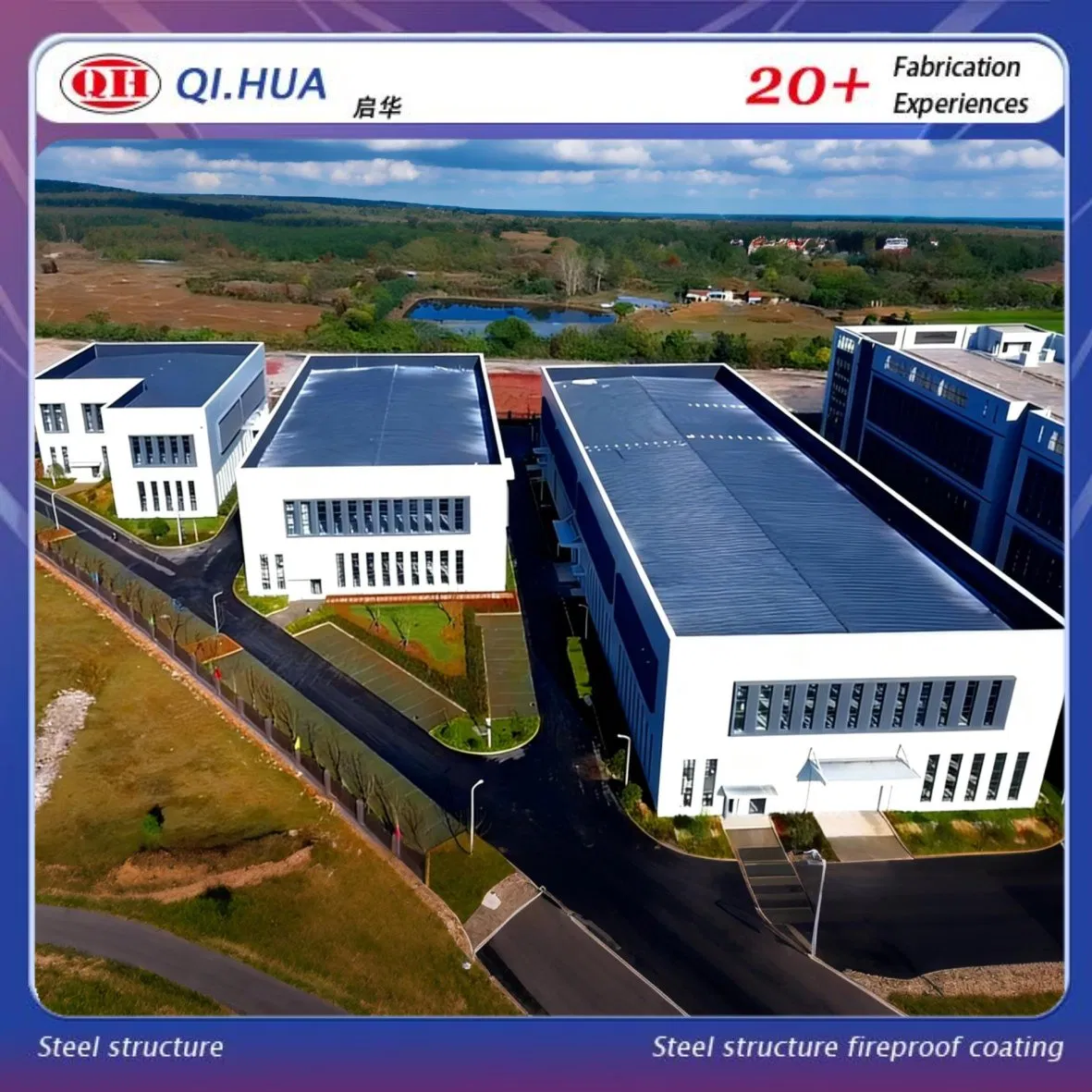 Pre-Engineered Industrial Building with Steel Structure and Fast Construction for Factory Use